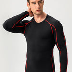 Men's Fitness Training Breathable Sports Long Sleeve Top
