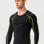 Men's Fitness Training Breathable Sports Long Sleeve Top