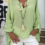 Nicolette | Lightweight Oversized Blouse