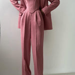 Pilar | Three-Piece Set with Double-Breasted Blazer