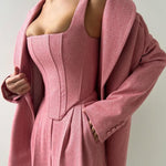 Pilar | Three-Piece Set with Double-Breasted Blazer