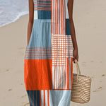 Martha | Elegant Art Midi Dress