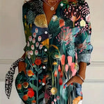Emerie | Colorful Pattern Blouse