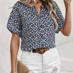 Khadija | Chic Floral Print Blouse
