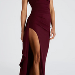 Sasha | Strapless Luxe Maxi Dress