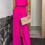 Jessica | Sleek Jumpsuit with Wide Legs