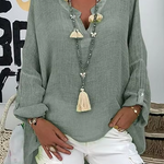 Nicolette | Lightweight Oversized Blouse