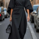 Nadia | Lantern Sleeve Dress