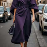 Nadia | Lantern Sleeve Dress