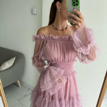 Cherie | Sheer Charm Dress