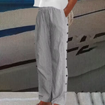 Evelyn | Striped Loose-Fit Pants