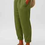 Stella | Timeless Linen-look Trousers