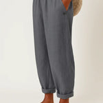 Timeless Linen-Cotton Trousers