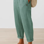 Stella | Timeless Linen-look Trousers