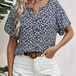Khadija | Chic Floral Print Blouse