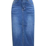DENISE™ – Classic High-Waist Denim Skirt