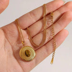 Luxurious Tiger Eye Retro Necklace