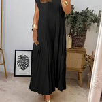 Isabelle | Pleated Midi Dress