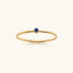 Precious Gemstone Stacker Ring