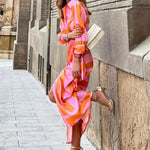 Kaelin | Printed Wrap Dress
