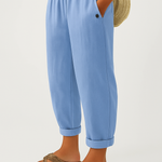 Stella | Timeless Linen-look Trousers