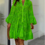 Brooklyn | Neck Summer Dress