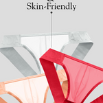 2 Pack Men's Sheer Elegance Comfy Waistband Stretch Fit Jockstrap
