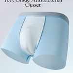 4-Pack Men's Stretch Fit Anti-Odor Seamless Ice Silk Trunks