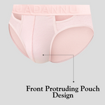 2 Pack Men's Ultra-Soft Cotton Comfort-Fit Expanded Pouch Briefs
