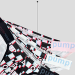 2 Pack Men's Breathable Alphabet-Print Expanded Pouch Briefs