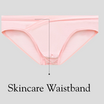 2 Pack Men's Ultra-Soft Modal Breathable Mesh Ice Silk Briefs