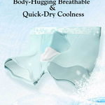 2 Men's Ultra-Thin Ice Silk Detachable Gusset Breathable Trunks