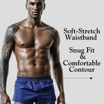 Men's Breathable Cotton Built-in Pouch Boxers
