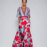 Marlee | Elegant Floral a-Line Dress