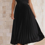 Whitney | Pleated Maxi Dress