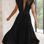 Whitney | Pleated Maxi Dress
