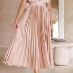 Suki | Elegant Pleated Maxi Dress