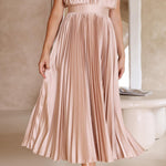 Whitney | Pleated Maxi Dress