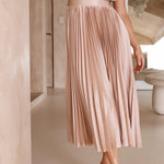 Whitney | Pleated Maxi Dress