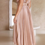 Whitney | Pleated Maxi Dress