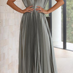 Suki | Elegant Pleated Maxi Dress