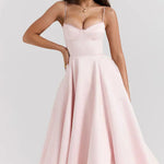 Jade | Delicate Tulle Accent Dress