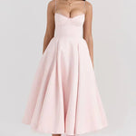 Jade | Delicate Tulle Accent Dress