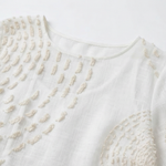 Embroidered Casual Women's Dress