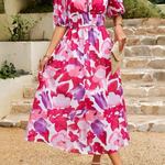 Adele | Elegant Floral Dress