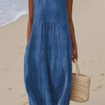 Audrey | Patterned Midi Dress