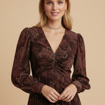 Mia | Boho Zippered Maxi Dress