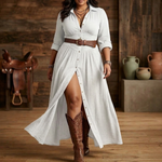 Aspen | Belted Day Dress