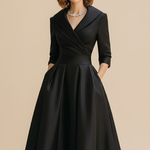 Eliana | Satin Midi Dress