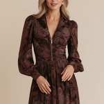 Mia | Boho Zippered Maxi Dress